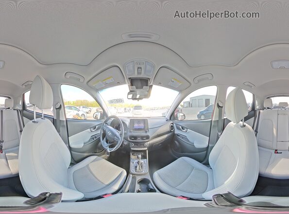 KM8K32AB4NU880871 2022 HYUNDAI KONA Красный Панорамный вид салона 360°