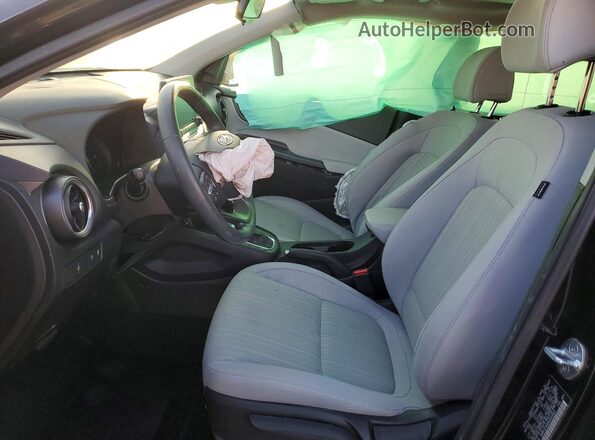 KM8K32AB6NU849802 2022 HYUNDAI KONA Черный Вид салона спереди
