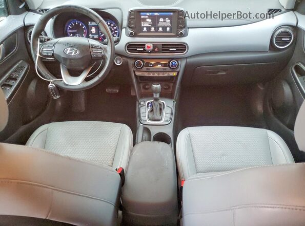 KM8K33A53LU532010 2020 HYUNDAI KONA Серый Вид панели приборов
