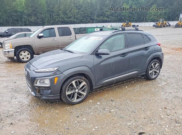 KM8K33A53LU532010 2020 HYUNDAI KONA Серый Передняя левая четверть
