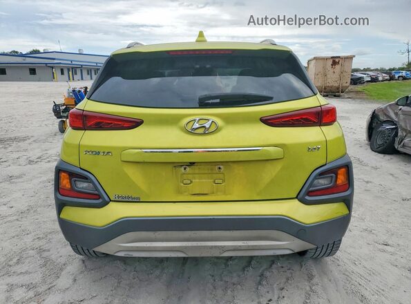 KM8K33A58LU542838 2020 HYUNDAI KONA Зеленый Вид сзади