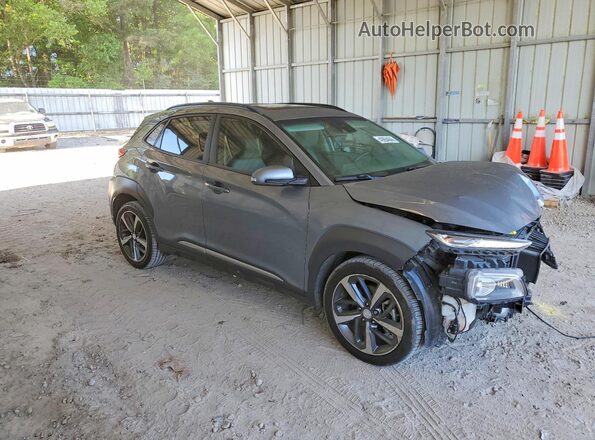 KM8K33A59LU460133 2020 HYUNDAI KONA Silver Передня права чверть