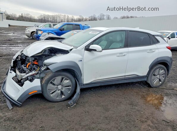 KM8K33AG0LU090109 2020 HYUNDAI KONA White წინა მარცხენა ხედი სამი მეოთხედიდან