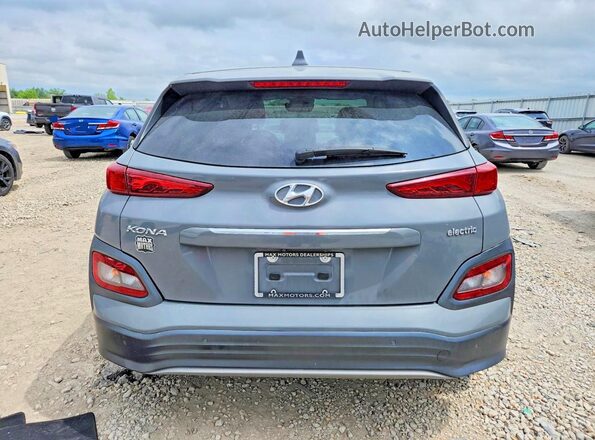 KM8K53AG1LU072356 2020 HYUNDAI KONA Серый Вид сзади