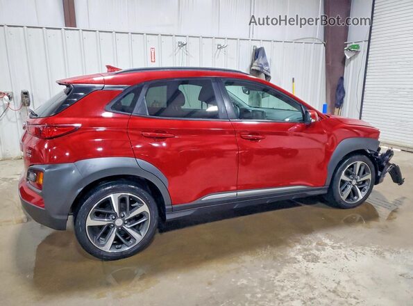 KM8K5CA56LU471293 2020 HYUNDAI KONA Красный Задняя правая четверть