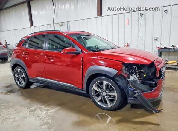 KM8K5CA56LU471293 2020 HYUNDAI KONA Красный Передняя правая четверть