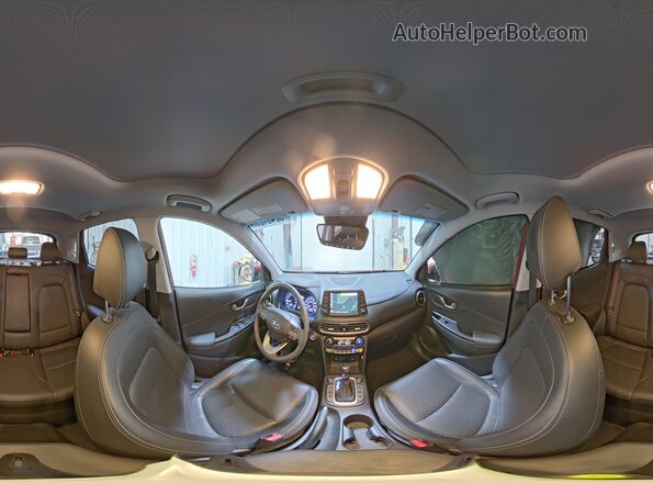KM8K5CA56LU471293 2020 HYUNDAI KONA Красный Вид наклейки с VIN-кодом