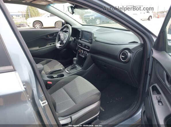 KM8K62AA6KU366756 2019 HYUNDAI KONA Серый Вид салона спереди
