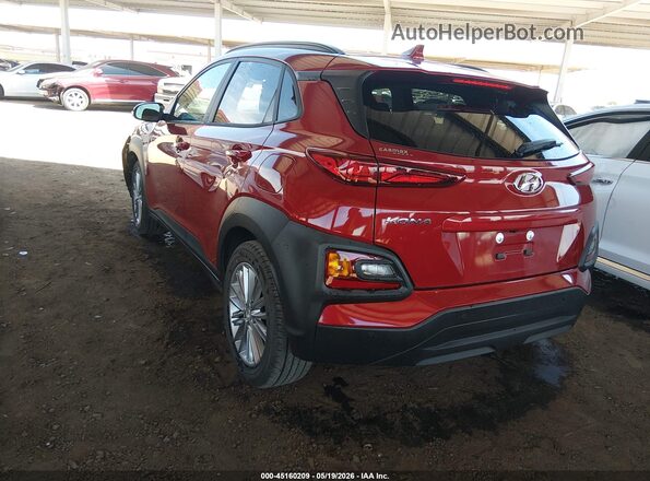 KM8K62AA7LU565851 2020 HYUNDAI KONA Red Tył lewy