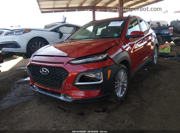 KM8K62AA7LU565851 2020 HYUNDAI KONA Red Przód lewy
