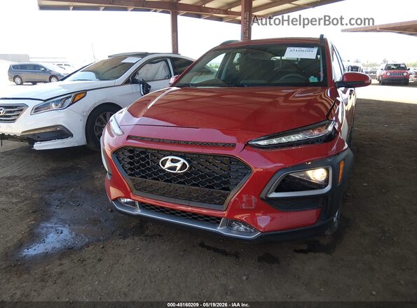 KM8K62AA7LU565851 2020 HYUNDAI KONA Red Widok z przodu