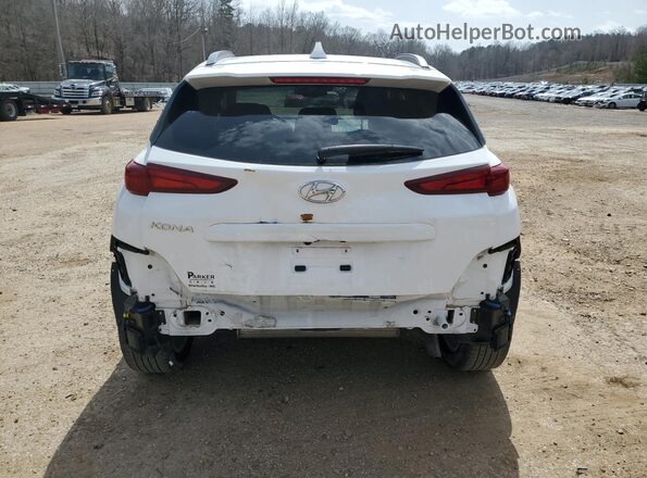 KM8K62AB1PU977648 2023 HYUNDAI KONA Белый Вид сзади
