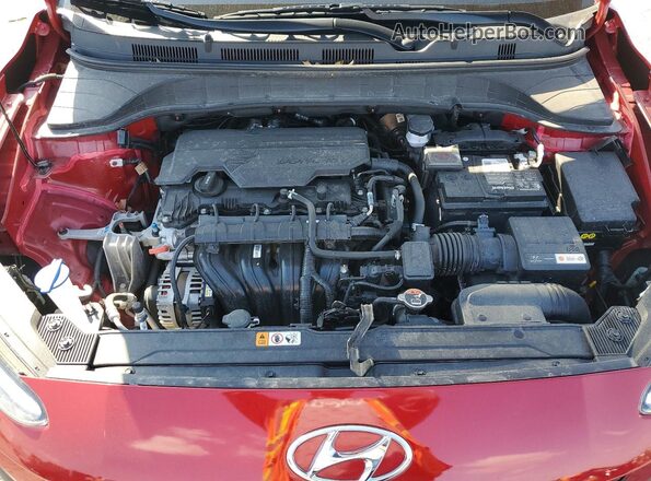 KM8K62AB2NU899488 2022 HYUNDAI KONA Красный Вид подкапотного пространства