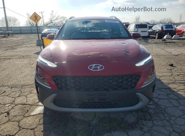 KM8K62AB2NU899488 2022 HYUNDAI KONA Красный Вид спереди