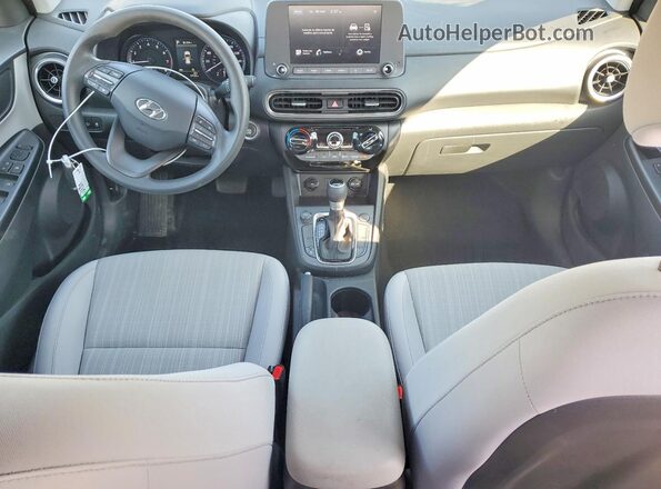 KM8K62AB2NU899488 2022 HYUNDAI KONA Красный Вид панели приборов