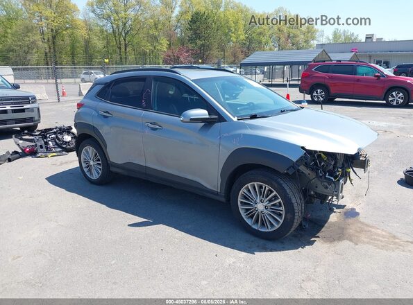 KM8K6CAA7LU537389 2020 HYUNDAI KONA Серый Передняя правая четверть