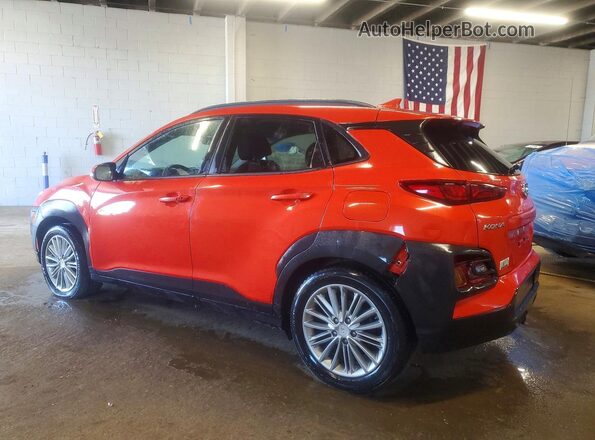 KM8K6CAA8LU521086 2020 HYUNDAI KONA Оранжевый Задняя левая четверть