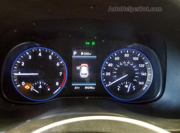 KM8K6CAA8LU521086 2020 HYUNDAI KONA Оранжевый 