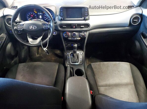 KM8K6CAA8LU521086 2020 HYUNDAI KONA Оранжевый Вид панели приборов