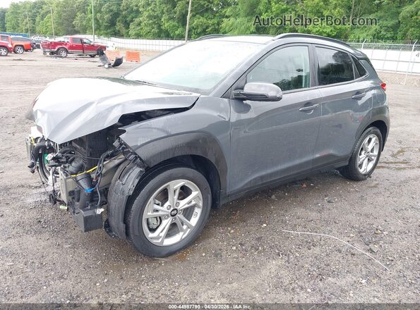 KM8K6CAB2PU011525 2023 HYUNDAI KONA Серый Передняя левая четверть