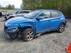 2022 Hyundai Kona Sel Синий vin: KM8K6CAB3NU900878