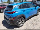 2022 Hyundai Kona Sel Синий vin: KM8K6CAB7NU856299