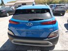 2022 Hyundai Kona Sel Синий vin: KM8K6CAB7NU856299