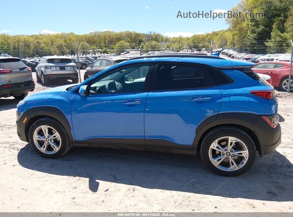 KM8K6CAB7NU856299 2022 HYUNDAI KONA Синий Панорамный вид салона 360°
