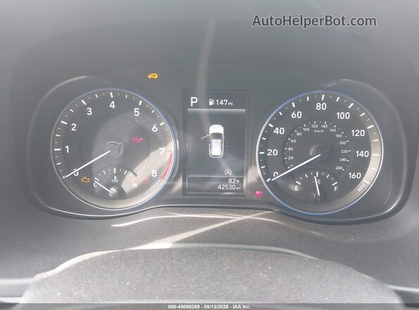 KM8K6CAB7PU008216 2023 HYUNDAI KONA Pewter Вид задних сидений