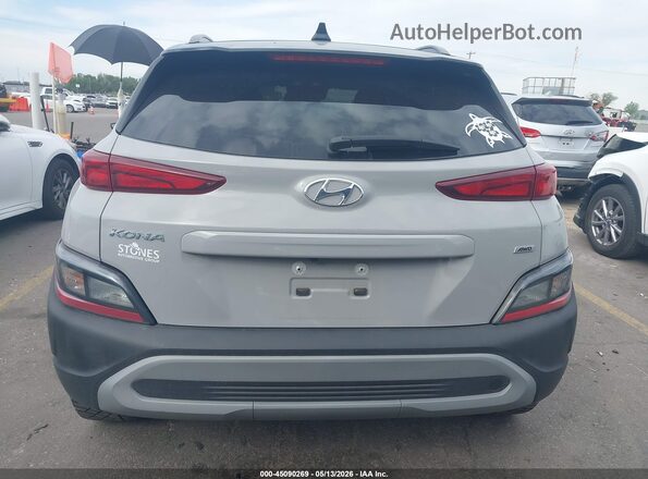 KM8K6CAB7PU008216 2023 HYUNDAI KONA Pewter 
