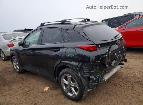 KM8K6CAB9NU921332 2022 HYUNDAI KONA Черный Задняя левая четверть