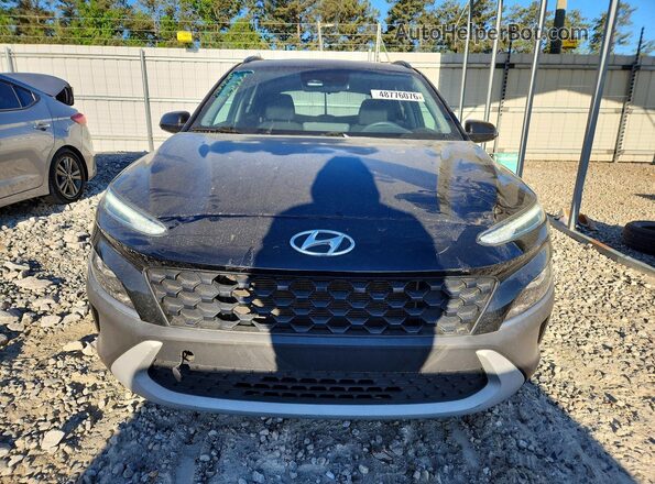 KM8K6CABXPU041288 2023 HYUNDAI KONA Черный Вид спереди