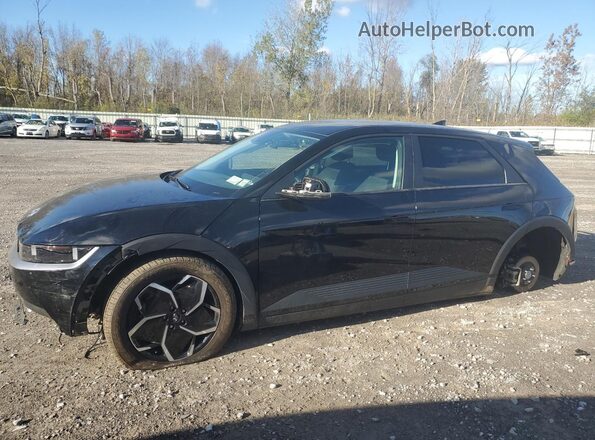 KM8KM4AE6PU172045 2023 HYUNDAI IONIQ Черный Передняя левая четверть