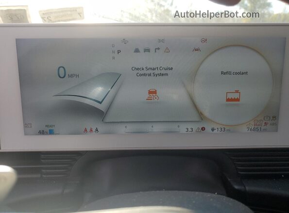 KM8KM4AE6PU172045 2023 HYUNDAI IONIQ Черный Вид щитка приборов