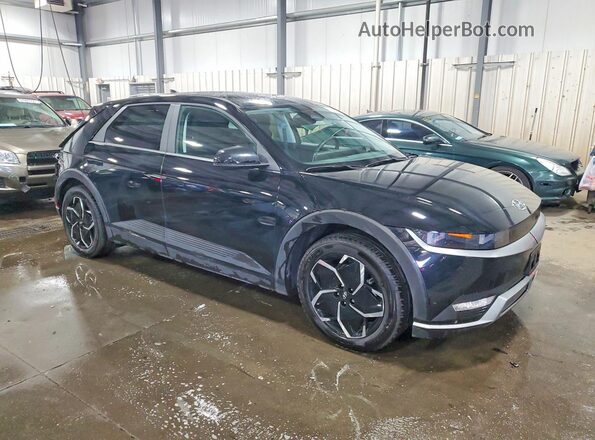 KM8KMDAF4PU229982 2023 HYUNDAI IONIQ Black Передня права чверть