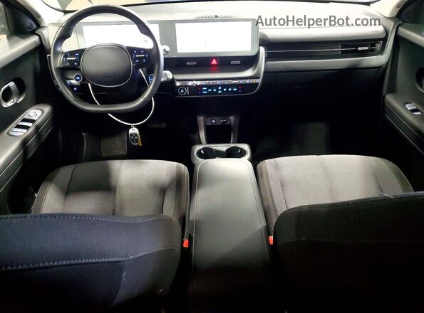 KM8KMDAF4PU229982 2023 HYUNDAI IONIQ Black Вид панелі приладів