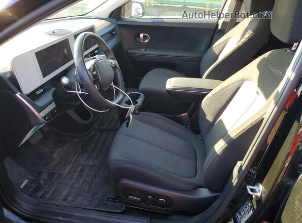 KM8KMDAF8NU101127 2022 HYUNDAI IONIQ Черный Вид салона спереди