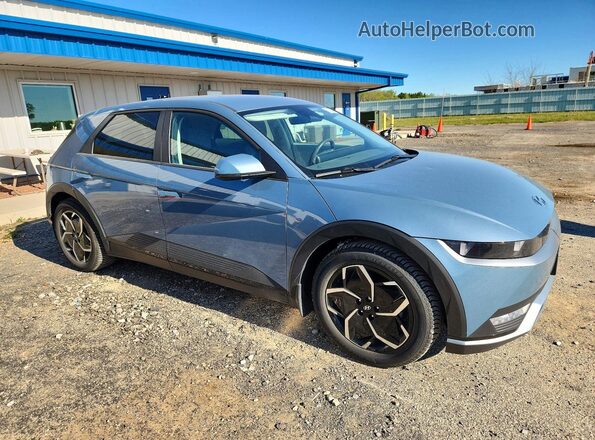 KM8KMDAFXPU153118 2023 HYUNDAI IONIQ Blue წინა მარჯვენა