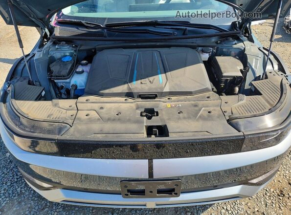 KM8KNDAF0PU154176 2023 HYUNDAI IONIQ Бирюзовый Вид задней части салона