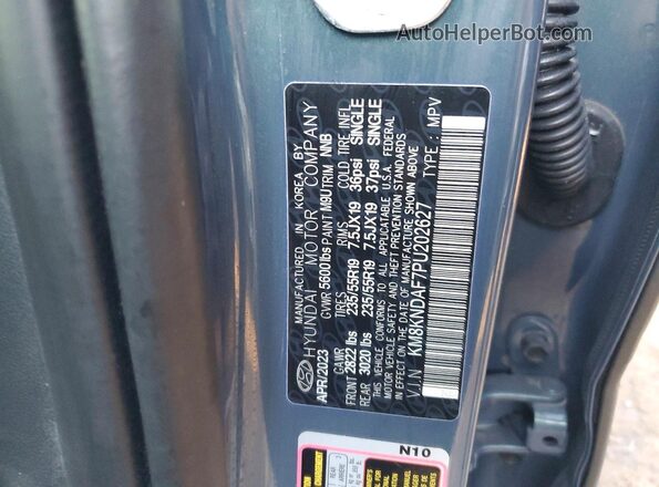 KM8KNDAF7PU202627 2023 HYUNDAI IONIQ Серый Вид подкапотного пространства