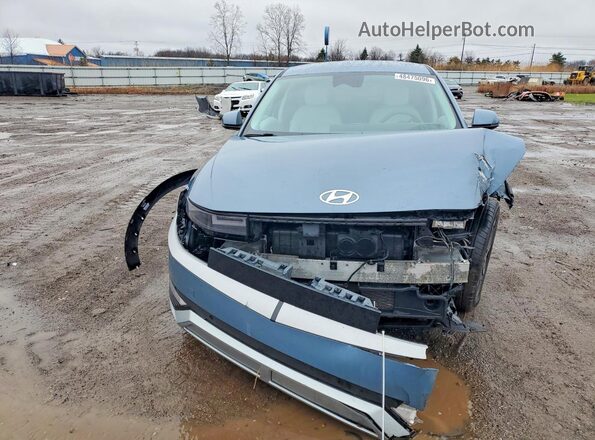 KM8KNDAF7PU206855 2023 HYUNDAI IONIQ Синий Вид спереди