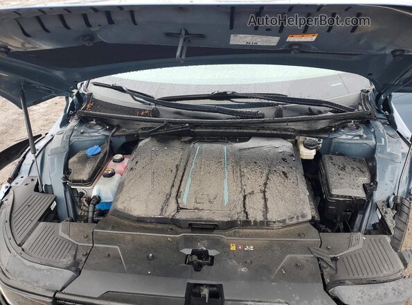 KM8KNDAF7PU206855 2023 HYUNDAI IONIQ Синий Вид подкапотного пространства