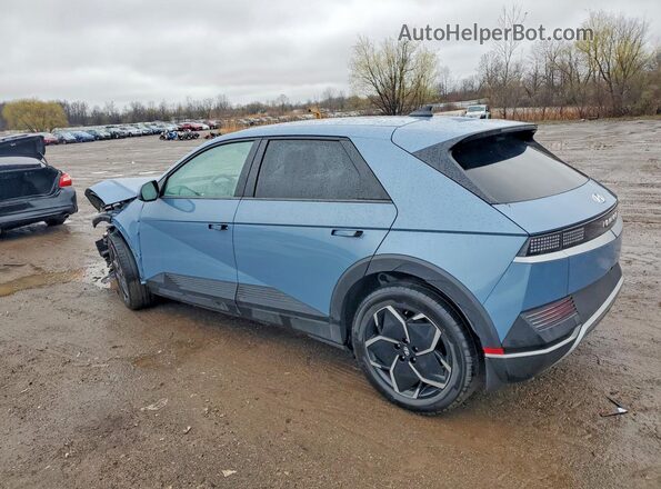 KM8KNDAF7PU206855 2023 HYUNDAI IONIQ Синий Задняя левая четверть