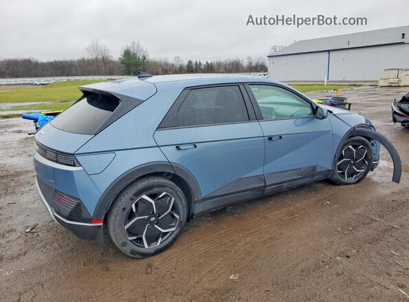 KM8KNDAF7PU206855 2023 HYUNDAI IONIQ Синий Задняя правая четверть