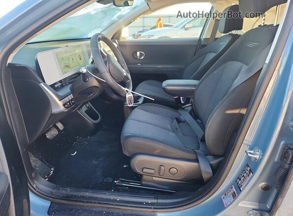 KM8KNDDF9RU309337 2024 HYUNDAI IONIQ Синий Вид салона спереди