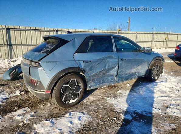 KM8KNDDF9RU309337 2024 HYUNDAI IONIQ Синий Задняя правая четверть