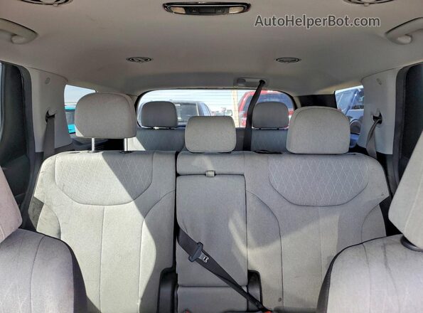 KM8R14HEXMU284078 2021 HYUNDAI PALISADE Белый Вид задних сидений