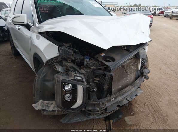 KM8R24HE4NU362059 2022 HYUNDAI PALISADE Белый Вид спереди
