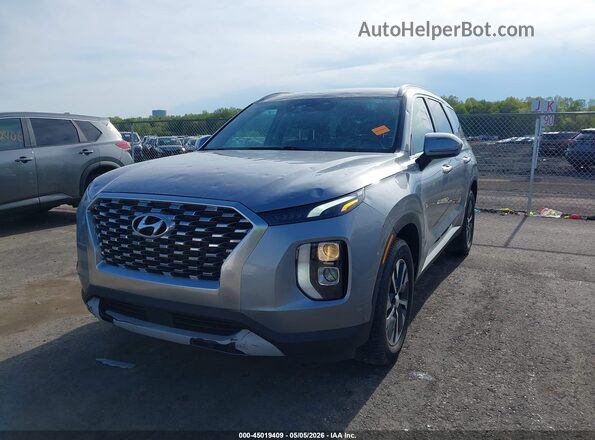 KM8R2DHE2LU152122 2020 HYUNDAI PALISADE Silver Передня ліва чверть