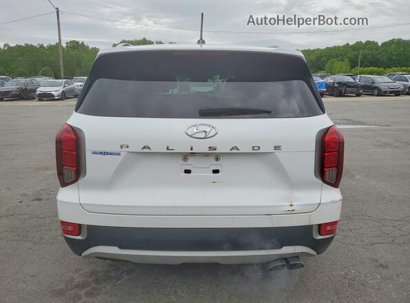 KM8R34HE4LU094544 2020 HYUNDAI PALISADE White Widok z tyłu